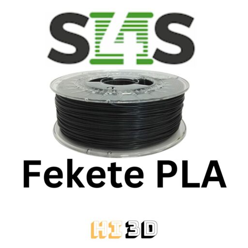 S4S Premium filament PLA - 1,75mm, 1kg - fekete