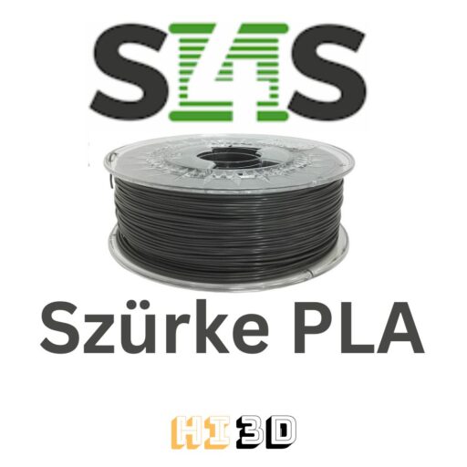 S4S Premium filament PLA - 1,75mm, 1kg - sötétszürke
